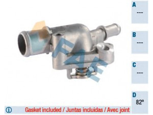 FAE 5335282 termostatas, aušinimo skystis 
 Aušinimo sistema -> Termostatas/tarpiklis -> Thermostat
7725918, 0007725918
