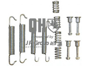JP GROUP 1463950119 priedų komplektas, stovėjimo stabdžių trinkelės 
 Stabdžių sistema -> Rankinis stabdys
21106210000, 34410005254, 34410304724