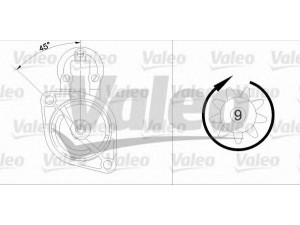 VALEO 455677 starteris 
 Elektros įranga -> Starterio sistema -> Starteris
12 41 1 720 635, 12 41 1 720 636