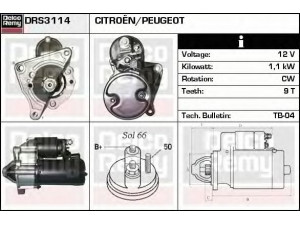 DELCO REMY DRS3114 starteris 
 Elektros įranga -> Starterio sistema -> Starteris
5802A8, 5802A9, 5802E0, 5802Q0