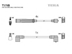 TESLA T378B uždegimo laido komplektas 
 Kibirkšties / kaitinamasis uždegimas -> Uždegimo laidai/jungtys
272193/3203926