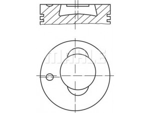 MAHLE ORIGINAL 003 83 00 stūmoklis
444 030 09 17, 444 037 00 01, 444 037 03 01
