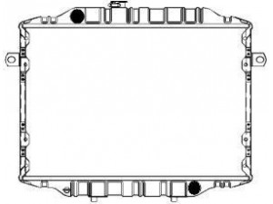 SAKURA  Automotive 1321-0319 radiatorius, variklio aušinimas