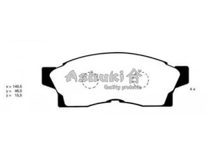 ASHUKI T114-10 stabdžių trinkelių rinkinys, diskinis stabdys 
 Techninės priežiūros dalys -> Papildomas remontas
V9118A070, 0 986 AB4 033/BOSCH