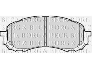 BORG & BECK BBP2078 stabdžių trinkelių rinkinys, diskinis stabdys 
 Techninės priežiūros dalys -> Papildomas remontas
26296AE190, 26296AE200, 26296FG000