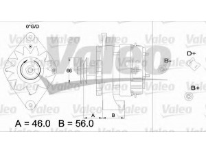 VALEO 433418 kintamosios srovės generatorius 
 Elektros įranga -> Kint. sr. generatorius/dalys -> Kintamosios srovės generatorius
7700753081, 7701349263, 7701349592