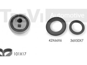 TREVI AUTOMOTIVE KD1013S paskirstymo diržo komplektas 
 Techninės priežiūros dalys -> Papildomas remontas
