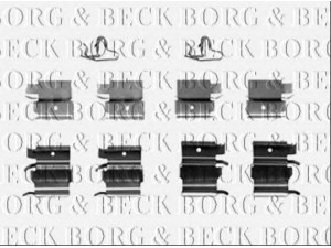 BORG & BECK BBK1469 priedų komplektas, diskinių stabdžių trinkelės 
 Stabdžių sistema -> Diskinis stabdys -> Stabdžių dalys/priedai
1261-24-000, MR 334952, 04412-40000