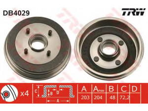 TRW DB4029 stabdžių būgnas 
 Stabdžių sistema -> Būgninis stabdys -> Stabdžių būgnas
6176744, 6492328, 6560027, 89FB1113BC