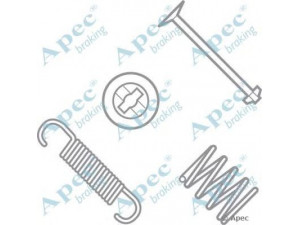 APEC braking KIT617 priedų komplektas, stabdžių trinkelės 
 Stabdžių sistema -> Būgninis stabdys -> Dalys/priedai