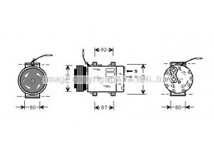 AVA QUALITY COOLING RTK047 kompresorius, oro kondicionierius