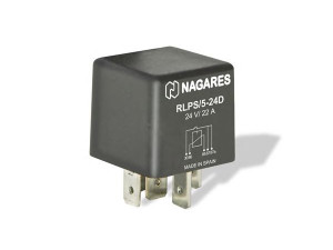 NAGARES RLPS/5-24D relė, pagrindinė srovė