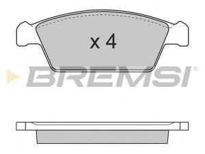 BREMSI BP2668 stabdžių trinkelių rinkinys, diskinis stabdys 
 Techninės priežiūros dalys -> Papildomas remontas
0449197203, 1A6133280B, 5221070B00