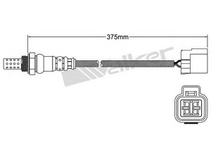 WALKER PRODUCTS 250-24349 lambda jutiklis 
 Išmetimo sistema -> Lambda jutiklis
39210 22610, 39210 22620, 39210 23750