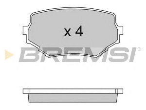 BREMSI BP2713 stabdžių trinkelių rinkinys, diskinis stabdys 
 Techninės priežiūros dalys -> Papildomas remontas
5520056870, 5520065D00, 5520065D00000