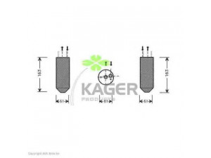 KAGER 94-5536 džiovintuvas, oro kondicionierius 
 Oro kondicionavimas -> Džiovintuvas
1638300083
