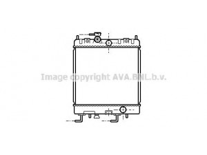 AVA QUALITY COOLING DN2168 radiatorius, variklio aušinimas 
 Aušinimo sistema -> Radiatorius/alyvos aušintuvas -> Radiatorius/dalys
2146042B00