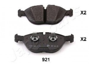 JAPANPARTS PA-921AF stabdžių trinkelių rinkinys, diskinis stabdys 
 Techninės priežiūros dalys -> Papildomas remontas
34 11 6 761 246, 5143230AA, 003 420 91 20
