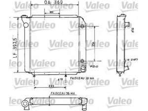 VALEO 810935 radiatorius, variklio aušinimas 
 Aušinimo sistema -> Radiatorius/alyvos aušintuvas -> Radiatorius/dalys
7700775262