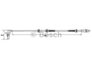 BOSCH 0 265 007 528 jutiklis, rato greitis
60 40 004 527