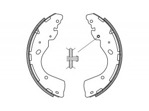 OPEN PARTS BSA2233.00 stabdžių trinkelių komplektas 
 Techninės priežiūros dalys -> Papildomas remontas
1727211, AB312200BA, 44060EB326