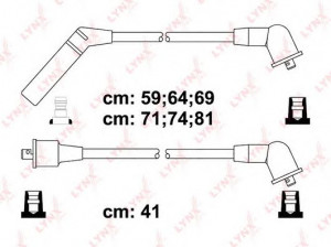 LYNXauto SPC5514 uždegimo laido komplektas 
 Kibirkšties / kaitinamasis uždegimas -> Uždegimo laidai/jungtys