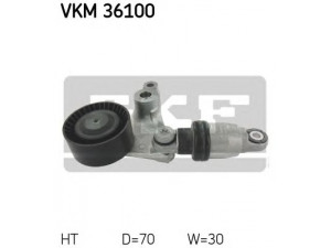 SKF VKM 36100 įtempiklio skriemulys, V formos rumbuotas diržas 
 Diržinė pavara -> V formos rumbuotas diržas/komplektas -> Įtempiklio skriemulys
77 01 064 942