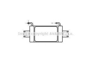 AVA QUALITY COOLING RT3007 alyvos aušintuvas, variklio alyva 
 Aušinimo sistema -> Radiatorius/alyvos aušintuvas -> Alyvos aušintuvas
7700584880