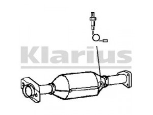 KLARIUS 370477 katalizatoriaus keitiklis 
 Išmetimo sistema -> Katalizatoriaus keitiklis
18160PCXG01