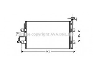 AVA QUALITY COOLING VWA5262 kondensatorius, oro kondicionierius 
 Oro kondicionavimas -> Kondensatorius
1J0820413H, 1J0820413H