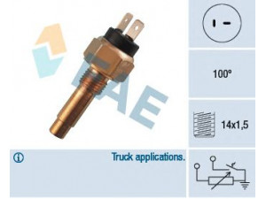 FAE 34150 siuntimo blokas, aušinimo skysčio temperatūra 
 Elektros įranga -> Jutikliai
002 542 73 17, 007 542 09 17