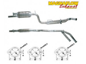 MAGNAFLOW 85036 katalizatoriaus keitiklis 
 Išmetimo sistema -> Katalizatoriaus keitiklis
1244909120
