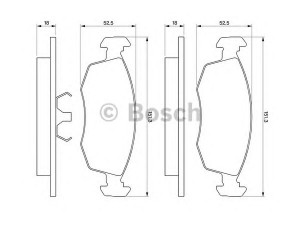 BOSCH 0 986 469 070 stabdžių trinkelių rinkinys, diskinis stabdys 
 Techninės priežiūros dalys -> Papildomas remontas
1647730, 5020817, 5023998, 6127527