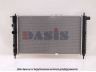 AKS DASIS 510010N radiatorius, variklio aušinimas 
 Aušinimo sistema -> Radiatorius/alyvos aušintuvas -> Radiatorius/dalys