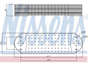 NISSENS 90765 alyvos aušintuvas, variklio alyva 
 Aušinimo sistema -> Radiatorius/alyvos aušintuvas -> Alyvos aušintuvas
20505537