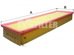 MFILTER K 189 oro filtras 
 Filtrai -> Oro filtras
5016 998, 860 X 9601 SA, 069 129 620 A