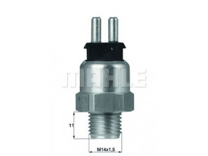 MAHLE ORIGINAL TSW 5D temperatūros jungiklis, radiatoriaus ventiliatorius 
 Aušinimo sistema -> Siuntimo blokas, aušinimo skysčio temperatūra
012 542 25 17