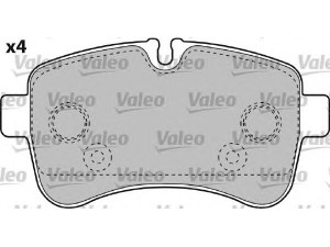 VALEO 541735 stabdžių trinkelių rinkinys, diskinis stabdys 
 Techninės priežiūros dalys -> Papildomas remontas
42555917