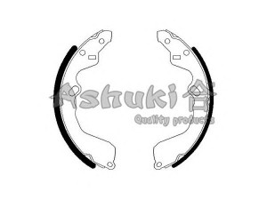 ASHUKI 1050-7130 stabdžių trinkelių komplektas 
 Techninės priežiūros dalys -> Papildomas remontas
0K9A-26-23Z, 0K9A6-26-23Z, 0K9A6-26-23ZA