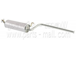 PARTS-MALL PYA-287 vidurinis duslintuvas 
 Išmetimo sistema -> Duslintuvas
2865002020, 2865002500