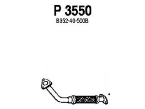 FENNO P3550 išleidimo kolektorius 
 Išmetimo sistema -> Išmetimo vamzdžiai
BM70307, B348-40-510B, B352-40-500B