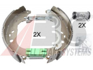 A.B.S. 111438 stabdžių trinkelių komplektas 
 Techninės priežiūros dalys -> Papildomas remontas
