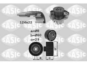 SASIC 3906037 vandens siurblio ir paskirstymo diržo komplektas 
 Diržinė pavara -> Paskirstymo diržas/komplektas -> Paskirstymo diržas/komplektas
71771575, 71771599, 71771575, 71771599