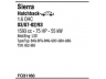 FONOS FO31160 išmetimo sistema 
 Išmetimo sistema -> Išmetimo sistema, visa