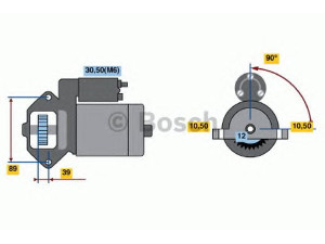 BOSCH 0 001 109 328 starteris
7H121 1002 AB