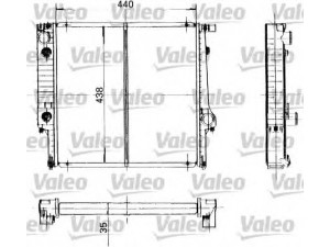 VALEO 819400 radiatorius, variklio aušinimas 
 Aušinimo sistema -> Radiatorius/alyvos aušintuvas -> Radiatorius/dalys
17 11 1 712 851, 17 11 1 719 258