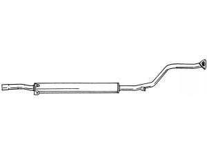 AKS DASIS SG16405 vidurinis duslintuvas
