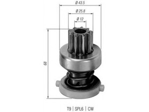 MAGNETI MARELLI 940113020182 krumpliaratis, starteris