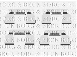 BORG & BECK BBK1478 priedų komplektas, diskinių stabdžių trinkelės 
 Stabdžių sistema -> Diskinis stabdys -> Stabdžių dalys/priedai