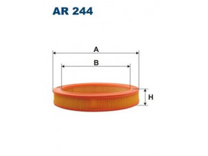 FILTRON AR244 oro filtras 
 Filtrai -> Oro filtras
237, 239, IIM237, IIM239, 93152738